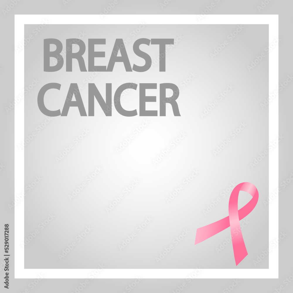 Pink breast cancer company ribbon. Pink breast cancer company ribbon.