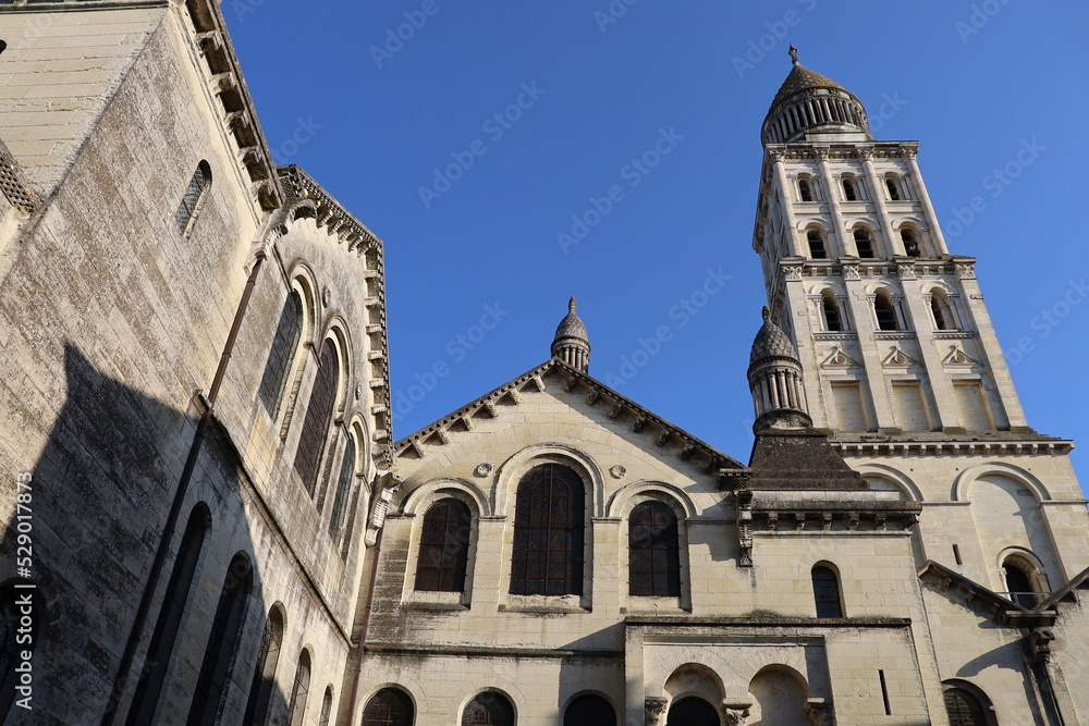 La cathédrale Saint Front, cathédrale romane, ville de Périgueux, département de la Dordogne, France