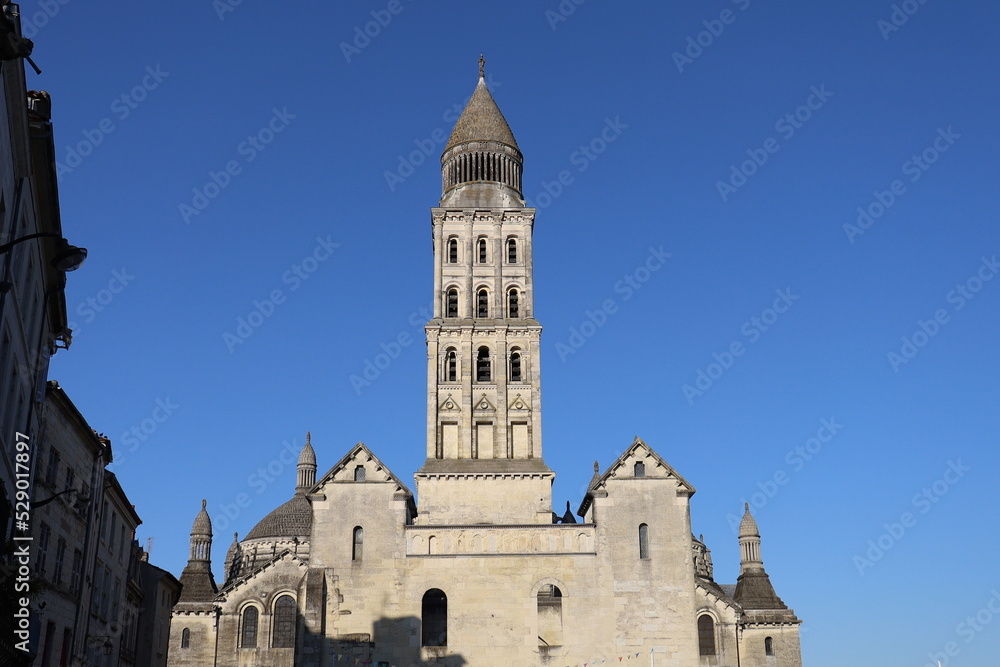 La cathédrale Saint Front, cathédrale romane, ville de Périgueux, département de la Dordogne, France