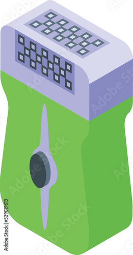 Hair epilator icon isometric vector. Laser beauty. Care body
