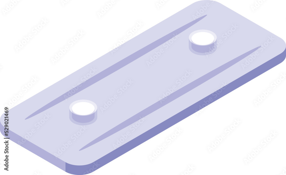 Pill icon isometric vector. Birth control. Condom control Pill icon isometric vector. Birth control. Condom control
