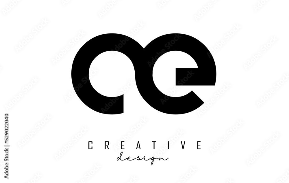 Small Letters ae a e logo with a minimalist design. Letters with elegant, simple and two letters design. Small Letters ae a e logo with a minimalist design. Letters with elegant, simple and two letters design.