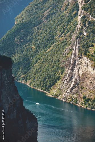 Geiranger, Dalsnibba, Sunnmøre, Stryn, Stranda, Møre og Romsdal, Norway. photo