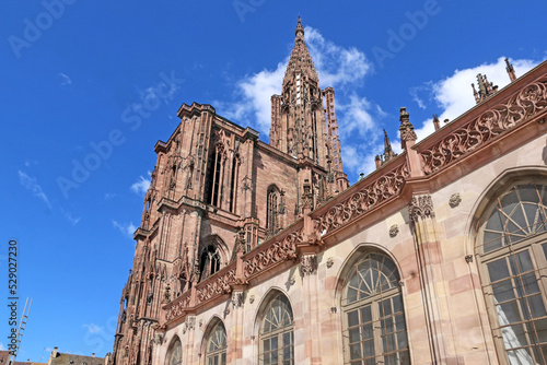 Strasbourg Cathedral in France	 photo
