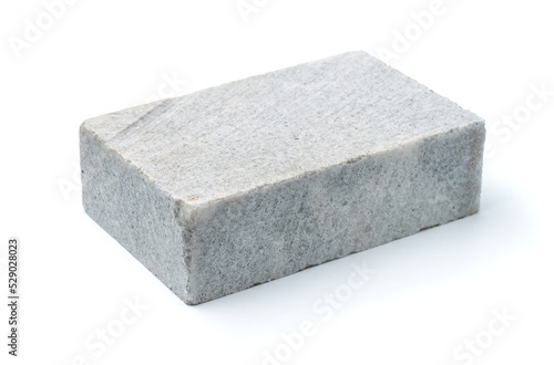 Unpolished marble block
