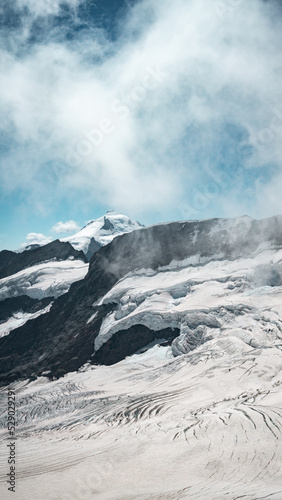 Aletschhorn von Jungfraujoch
