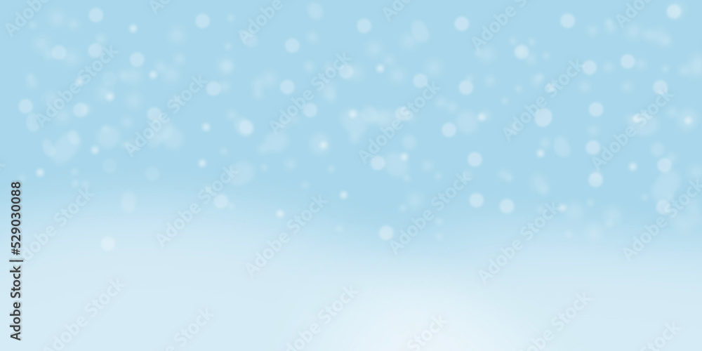 abstract christmas background with snow