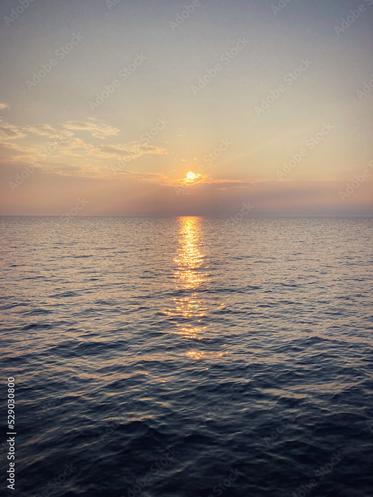 Obraz premium Great Lakes sunrise