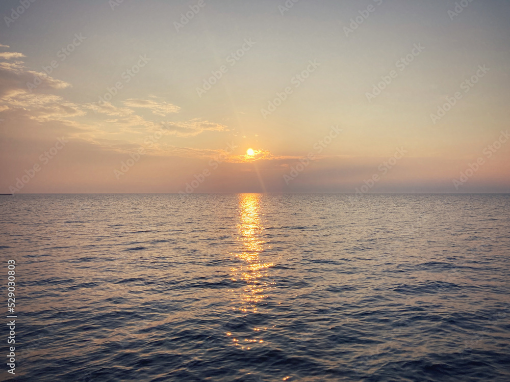 Obraz premium Great Lakes sunrise