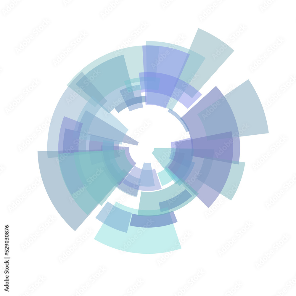 Blue and purple circle arc abstract technology background. Blue and purple circle arc abstract technology background.