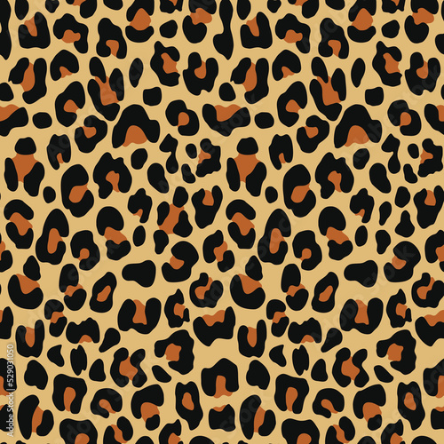  yellow print leopard animal texture trendy pattern for printing clothes, fabric, paper