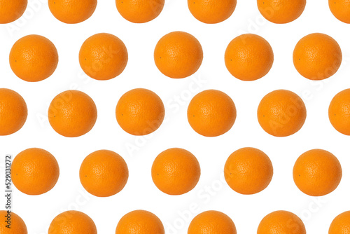 Orange seamless pattern. Decorative background from orange.
