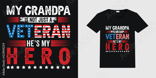 my grandpa is not just a veteran he is my hero