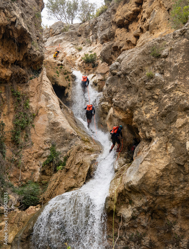 Barranquitas en las cueva del turche (Valencia-España) photo