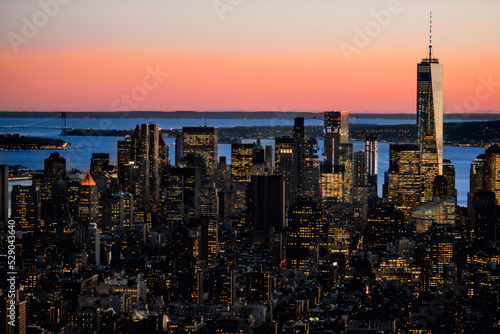 new york skyline at night © Fernando