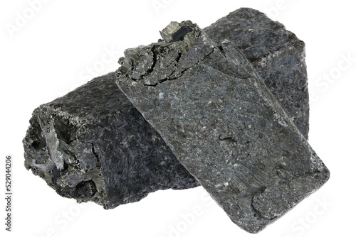 Cuadro en lienzo 99.9% fine lithium isolated on white background
