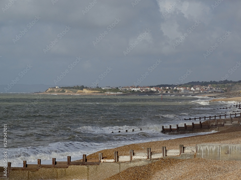 Galley Hill of Bexhill across the water.