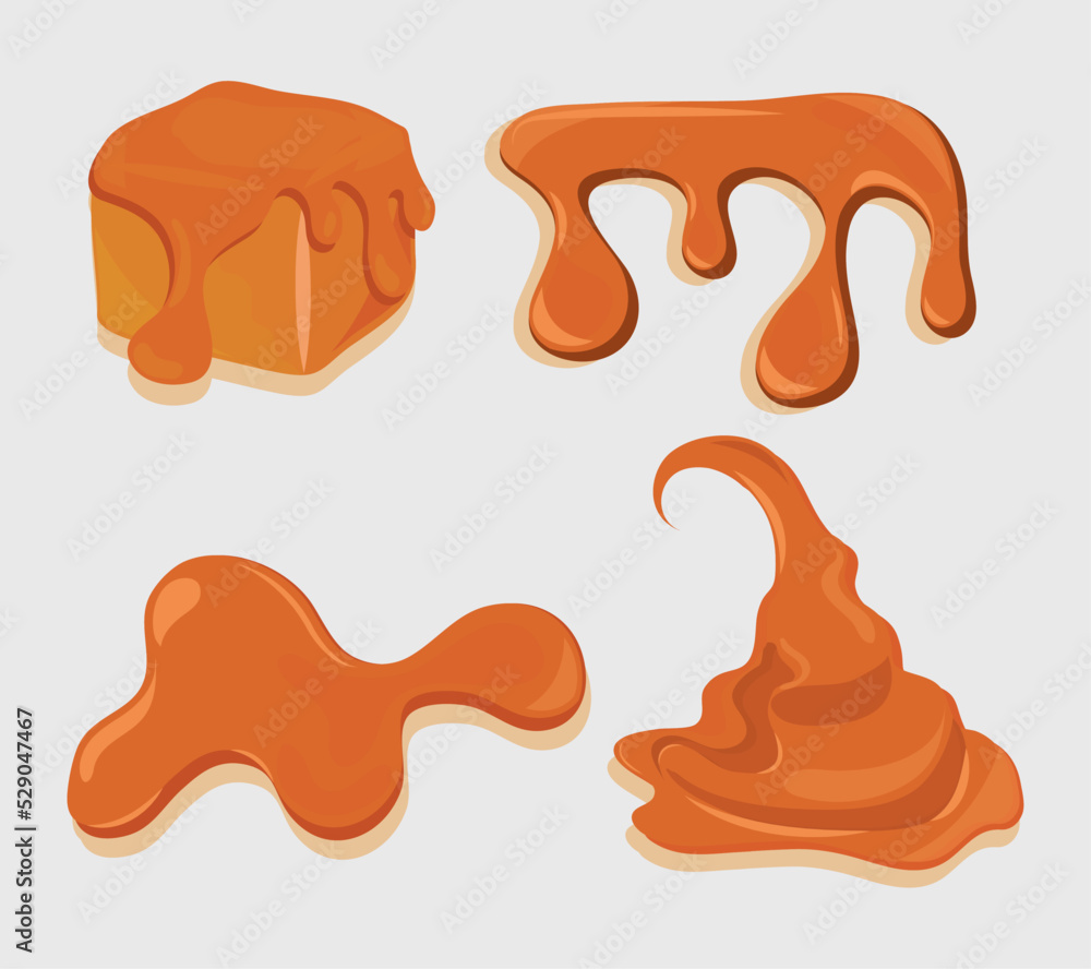 icons caramel candies icons caramel candies
