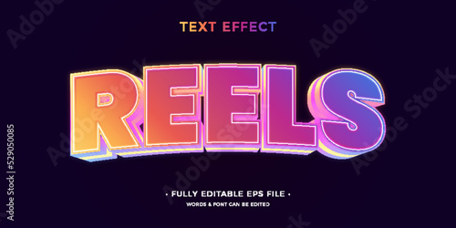 Text Effect Template