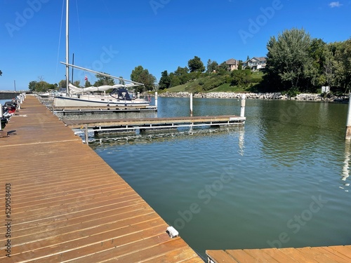 boats in the marina