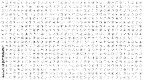 Halftone noise texture background. Comic style random grain pattern. Round particles wallpaper. Black and white grains and dots overlay. Dust speckles effect. Grunge bitmap backdrop. photo