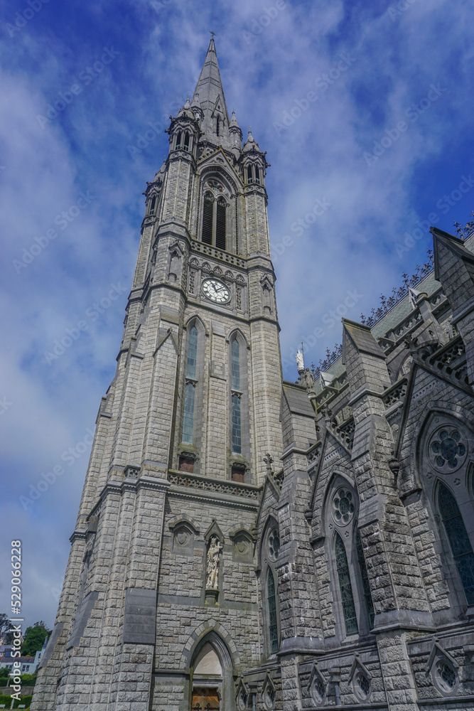 Cobh, Co. Cork, Ireland: The Cathedral Church of St Colman, usually known as Cobh Cathedral. Construction began in 1868 and was not completed until 1919.