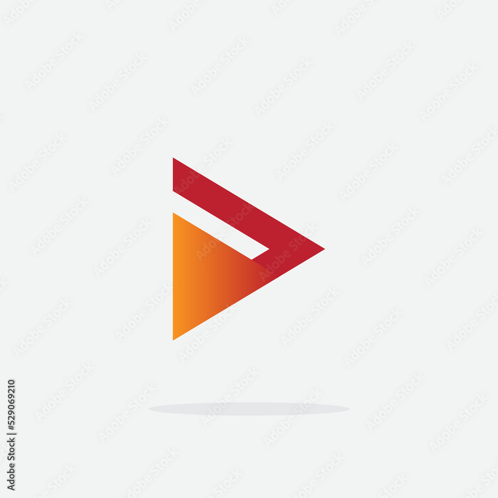 play icon with elegant shape and modern color. play logo. play button. music player. video player. play logo template. play icon with elegant shape and modern color. play logo. play button. music player. video player. play logo template.