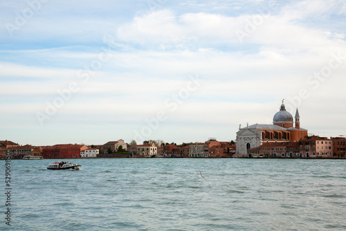 Church of the Most Holy Redeemer. Venice landscape, Italy