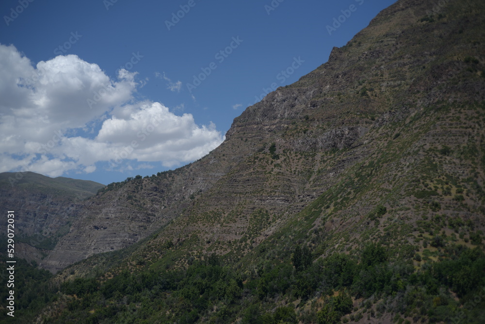 Fototapeta premium CERRO LIKANDES SAN JOSE DE MAIPO