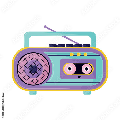 radio cassette 90s modern
