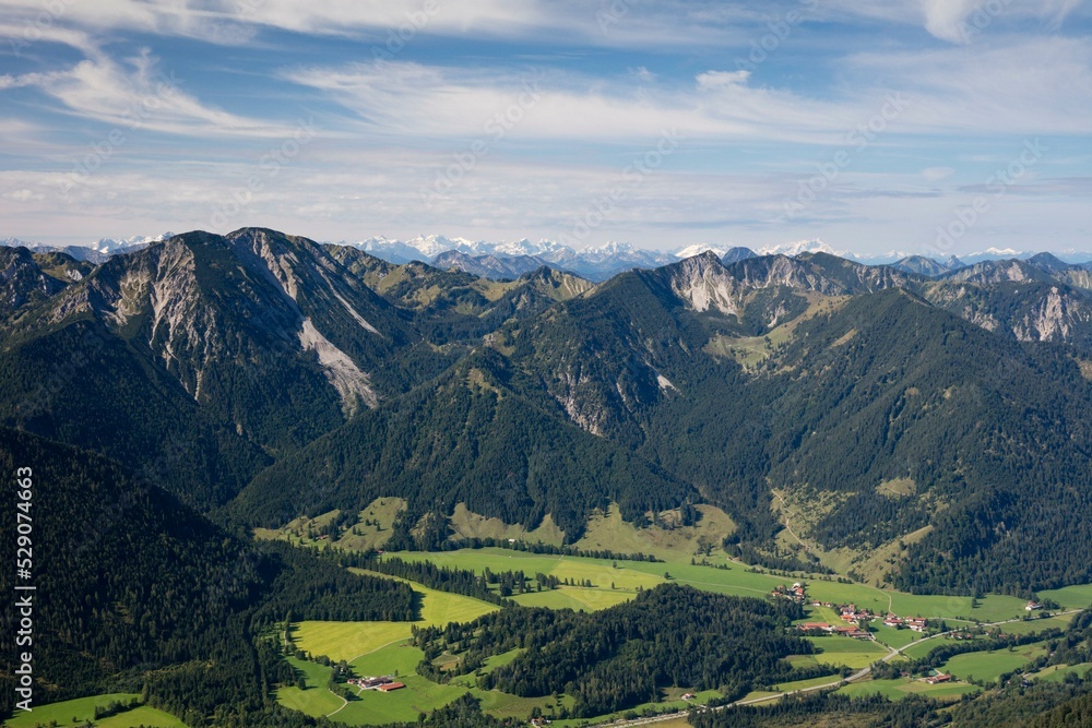 Osterhofen, Bayrischzell, Karwendel Mountains, Alps, Upper Bavaria, Bavaria, Germany, Europe