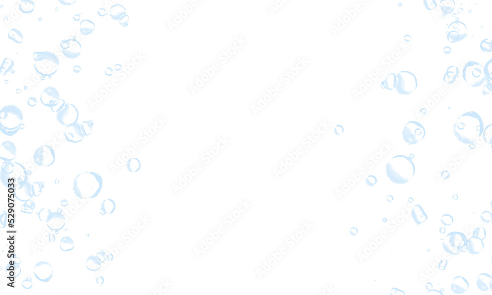 white background with blue water bubbles white background with blue water bubbles