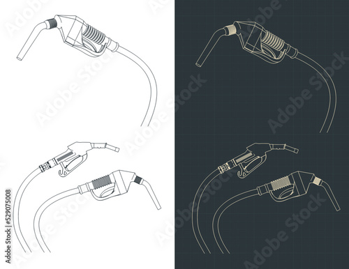 Gasoline pistols blueprints