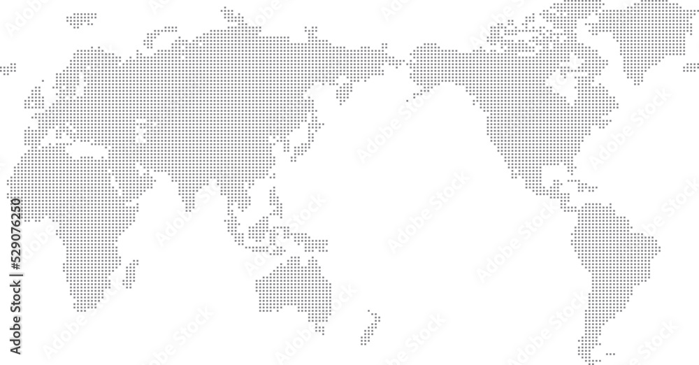 ドット世界地図 ドット世界地図