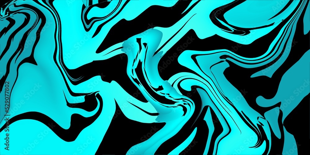 Abstract blue and black wavy background, blue abstract liquify background. Abstract blue and black wavy background, blue abstract liquify background.