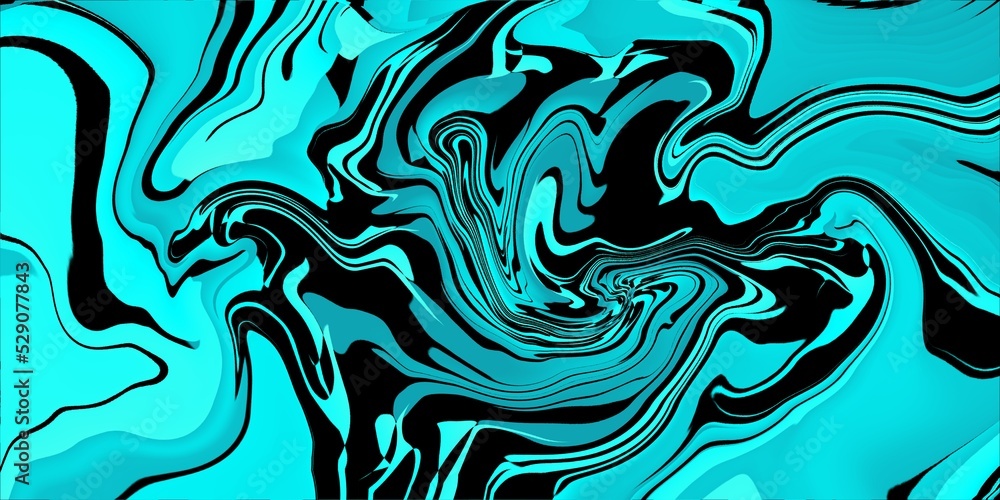 Abstract blue and black wavy background, blue abstract liquify background. Abstract blue and black wavy background, blue abstract liquify background.