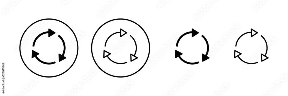 PrintRecycle icon vector. Recycling sign and symbol. PrintRecycle icon vector. Recycling sign and symbol.