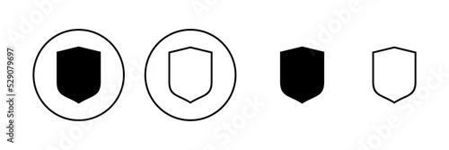 Shield icon vector. Protection icon. Security sign and symbol
