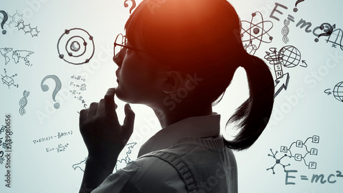 Картината върху платно 科学教育イメージ