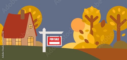Cozy small cottage with land for sale