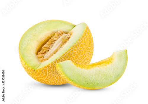 Melon isolated on transparent (png)