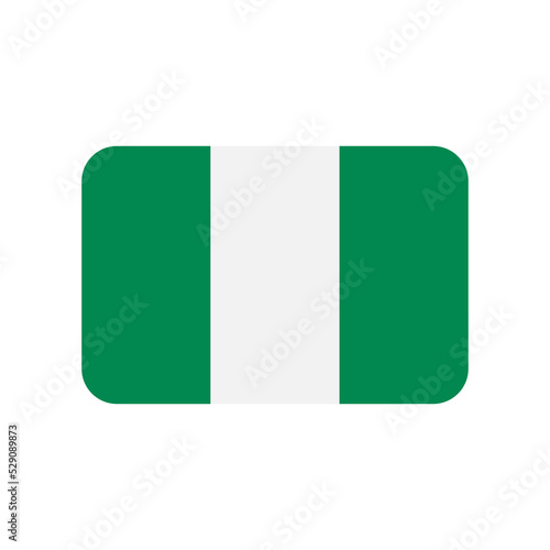 Free Download Nigeria vector flag isolated on white background - GFXLoad