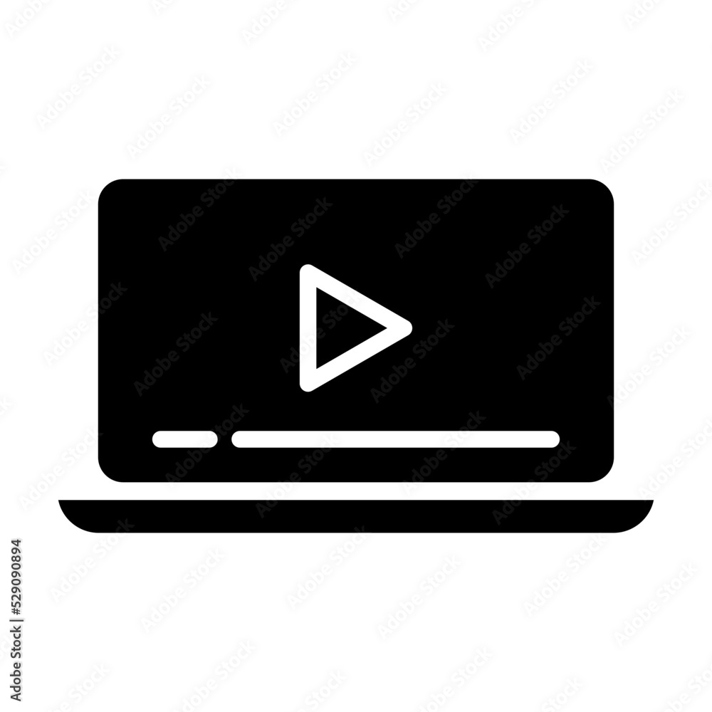 Laptop computer icon Laptop computer icon