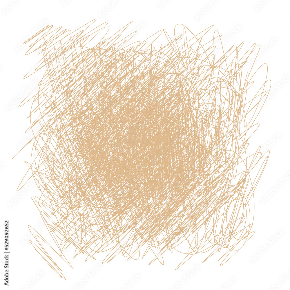Obraz premium messy lines doodle 