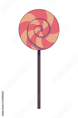 candy in stick