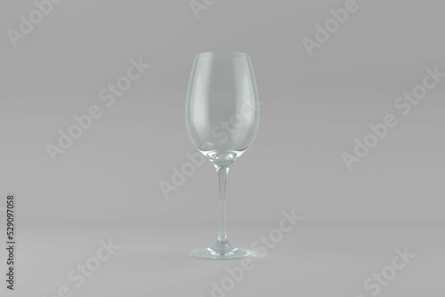 Close up of empty glass