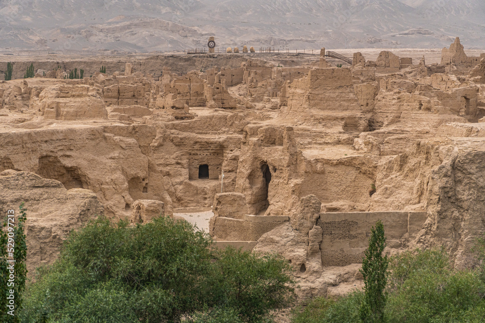 old city in history in Xinjiang China