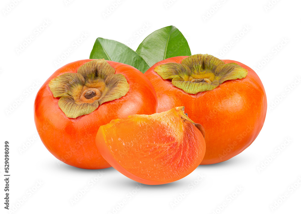 fresh ripe persimmons isolated on transparent (PNG) fresh ripe persimmons isolated on transparent (PNG)