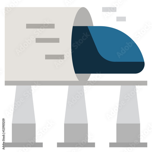 high speed travel icon
