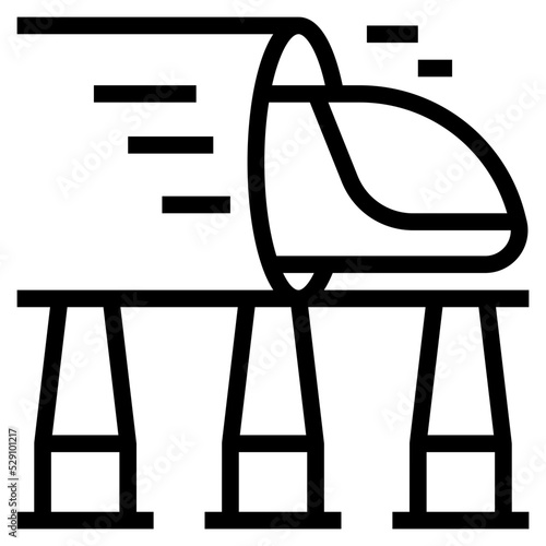 high speed travel icon